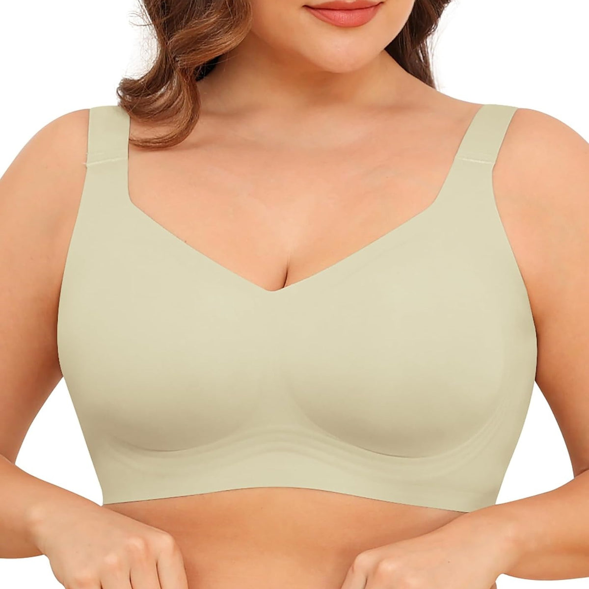 Women's Wireless Full Coverage Seamless Bra