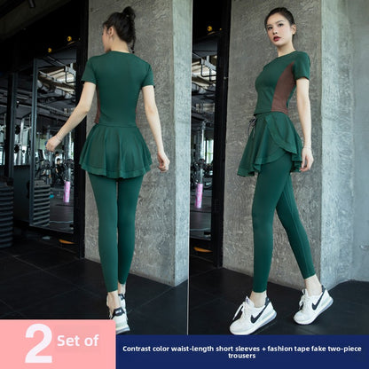 Women's Yoga Clothing Set Quick-Drying Fitness Outfit