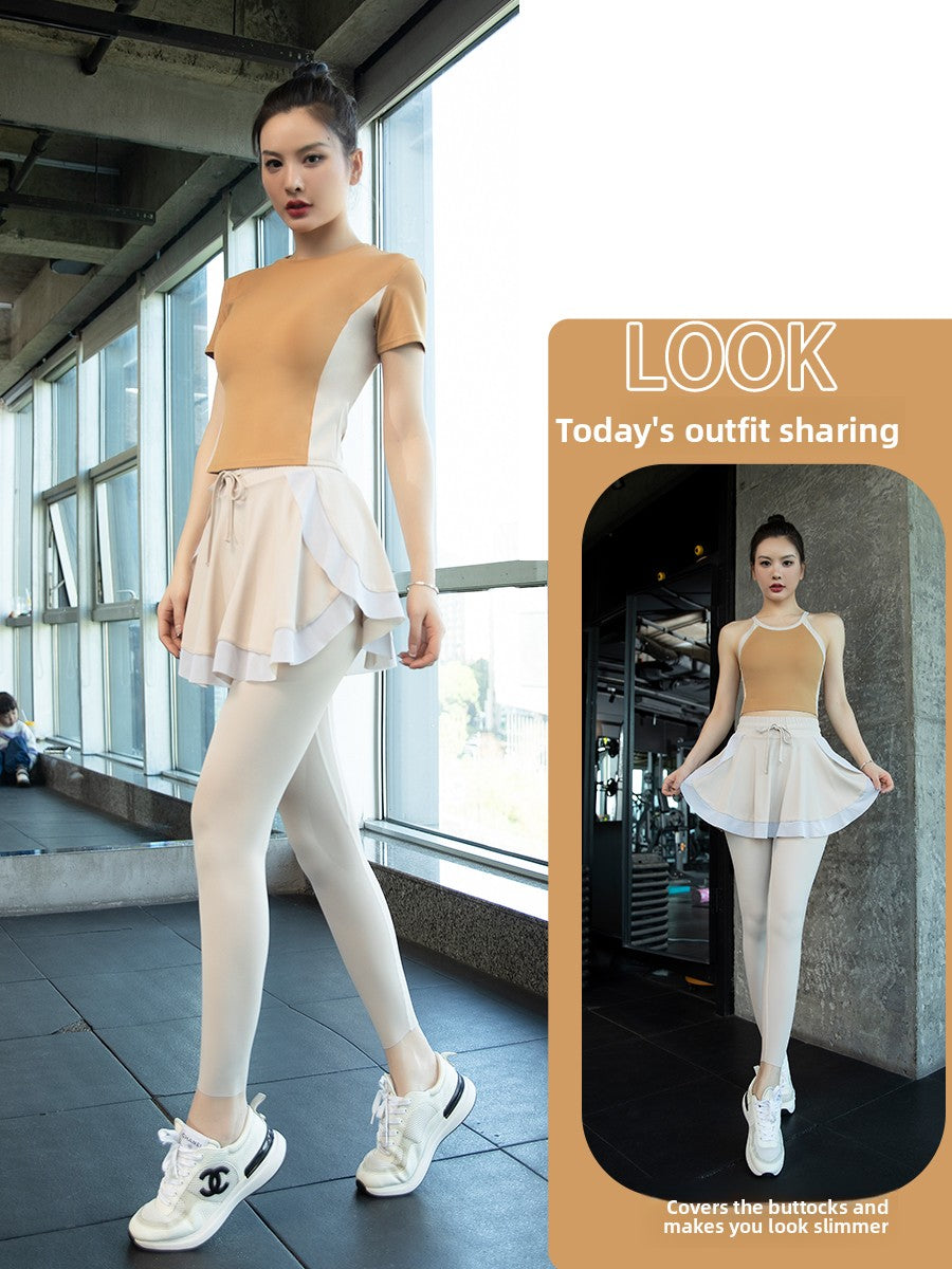Women's Yoga Clothing Set Quick-Drying Fitness Outfit