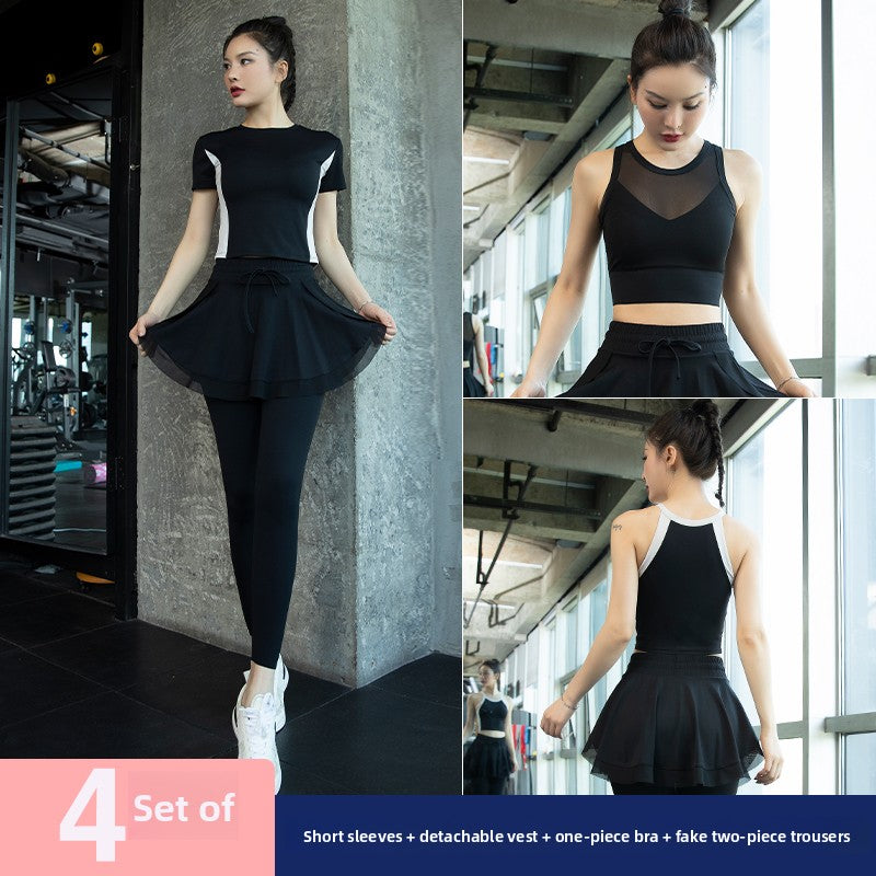 Women's Yoga Clothing Set Quick-Drying Fitness Outfit