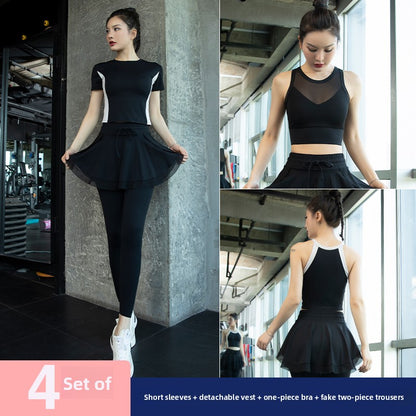 Women's Yoga Clothing Set Quick-Drying Fitness Outfit