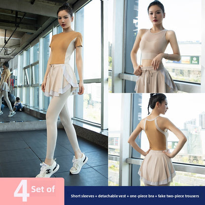 Women's Yoga Clothing Set Quick-Drying Fitness Outfit