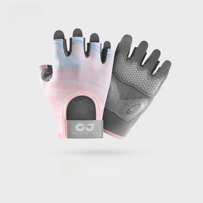 Women's Yoga Fitness Half-Finger Sports Gloves