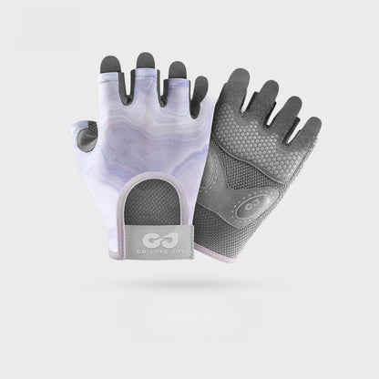 Women's Yoga Fitness Half-Finger Sports Gloves