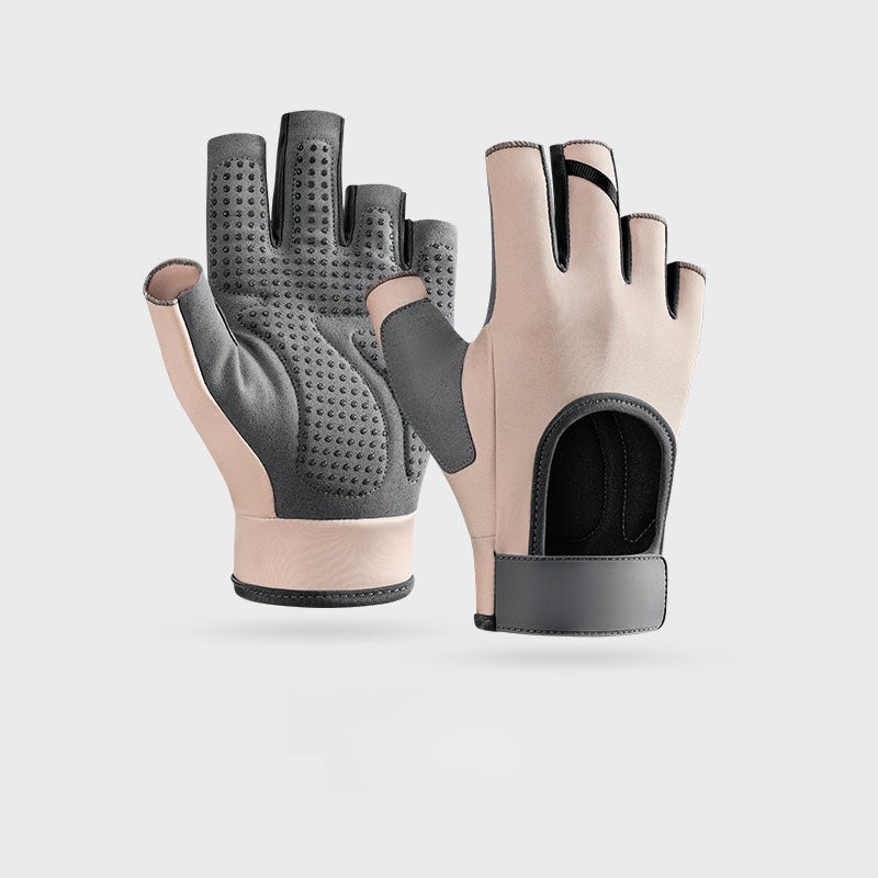 Women's Yoga Fitness Half-Finger Sports Gloves