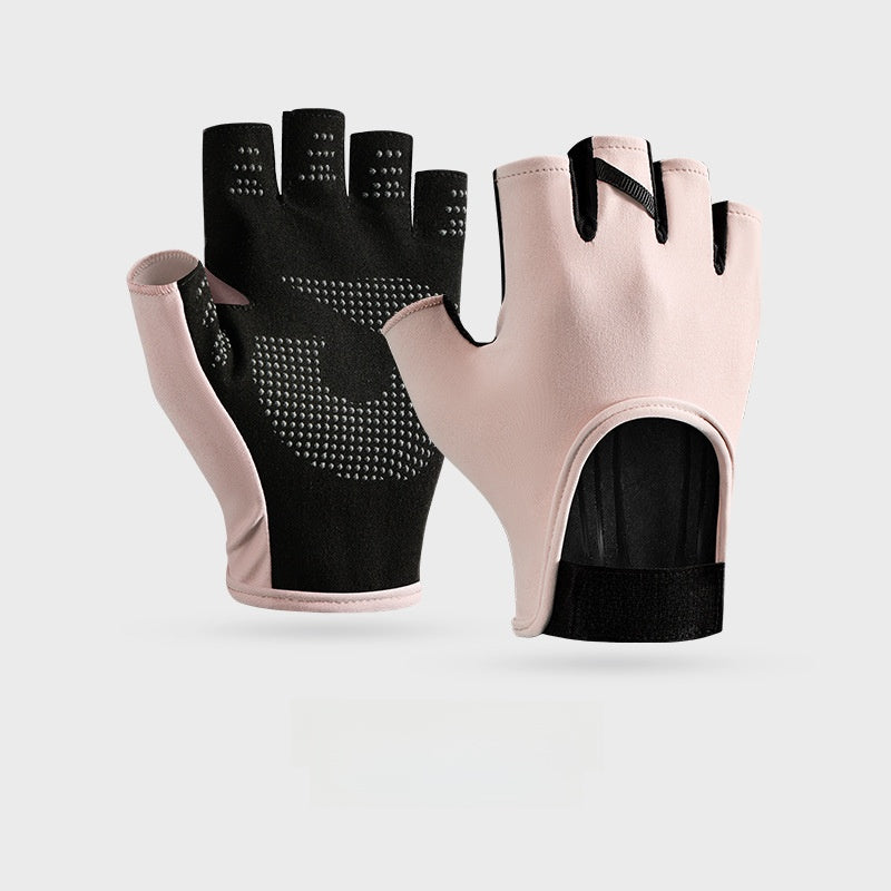 Women's Yoga Fitness Half-Finger Sports Gloves