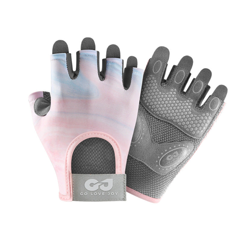Women's Yoga Fitness Half-Finger Sports Gloves