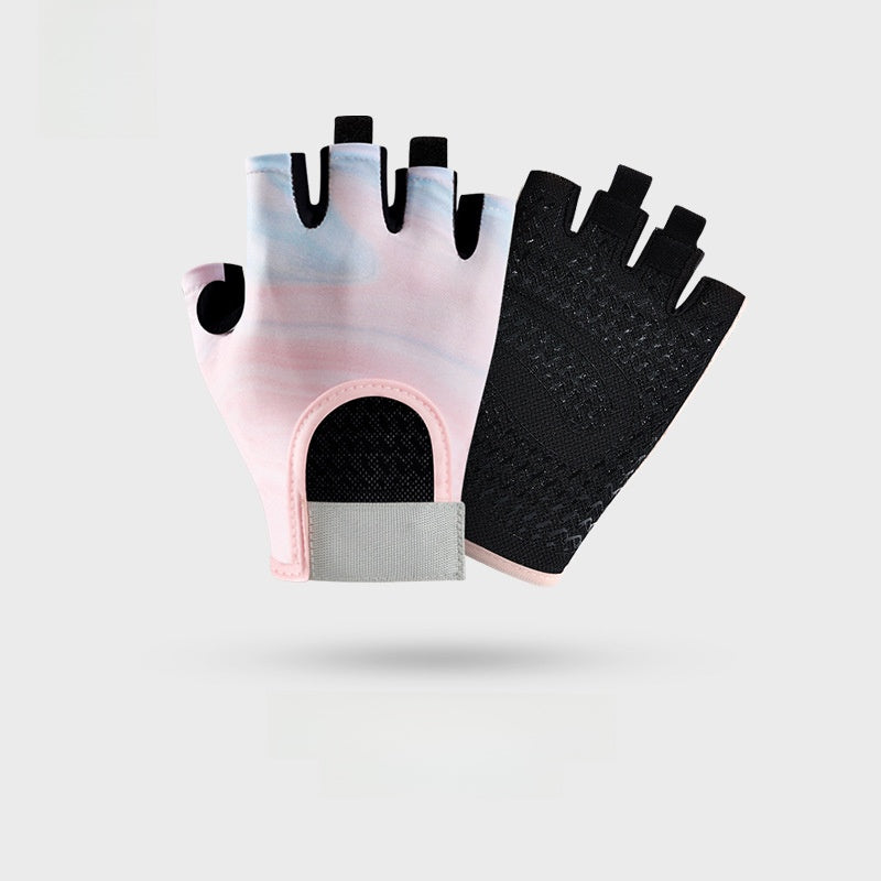 Women's Yoga Fitness Half-Finger Sports Gloves