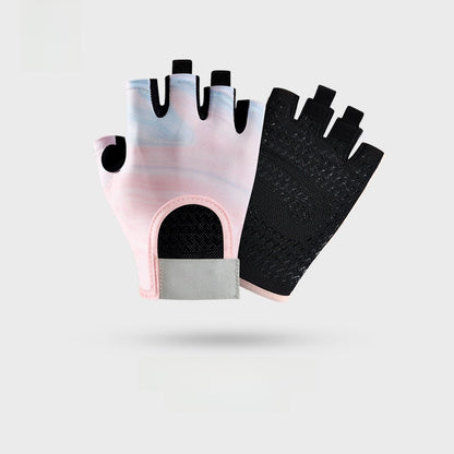 Women's Yoga Fitness Half-Finger Sports Gloves