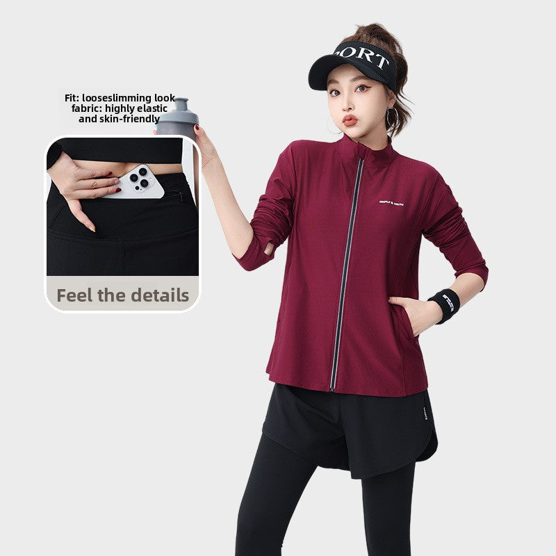 Women's Yoga Fitness Two-Piece Set