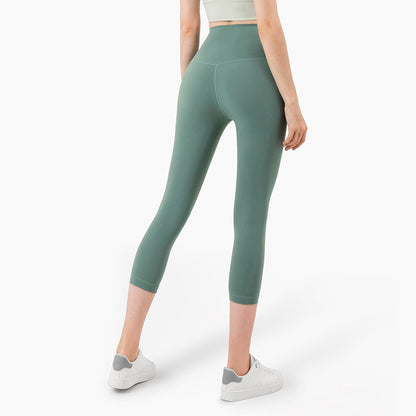 Women's yoga pants with high waist and abdominal support