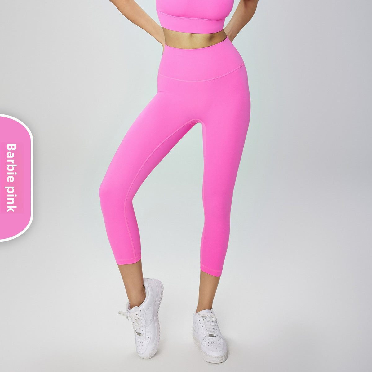 Women's yoga pants with high waist and abdominal support
