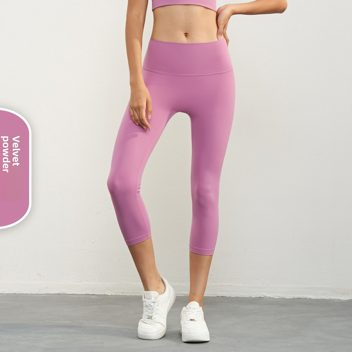 Women's yoga pants with high waist and abdominal support