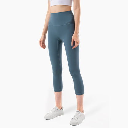 Women's yoga pants with high waist and abdominal support