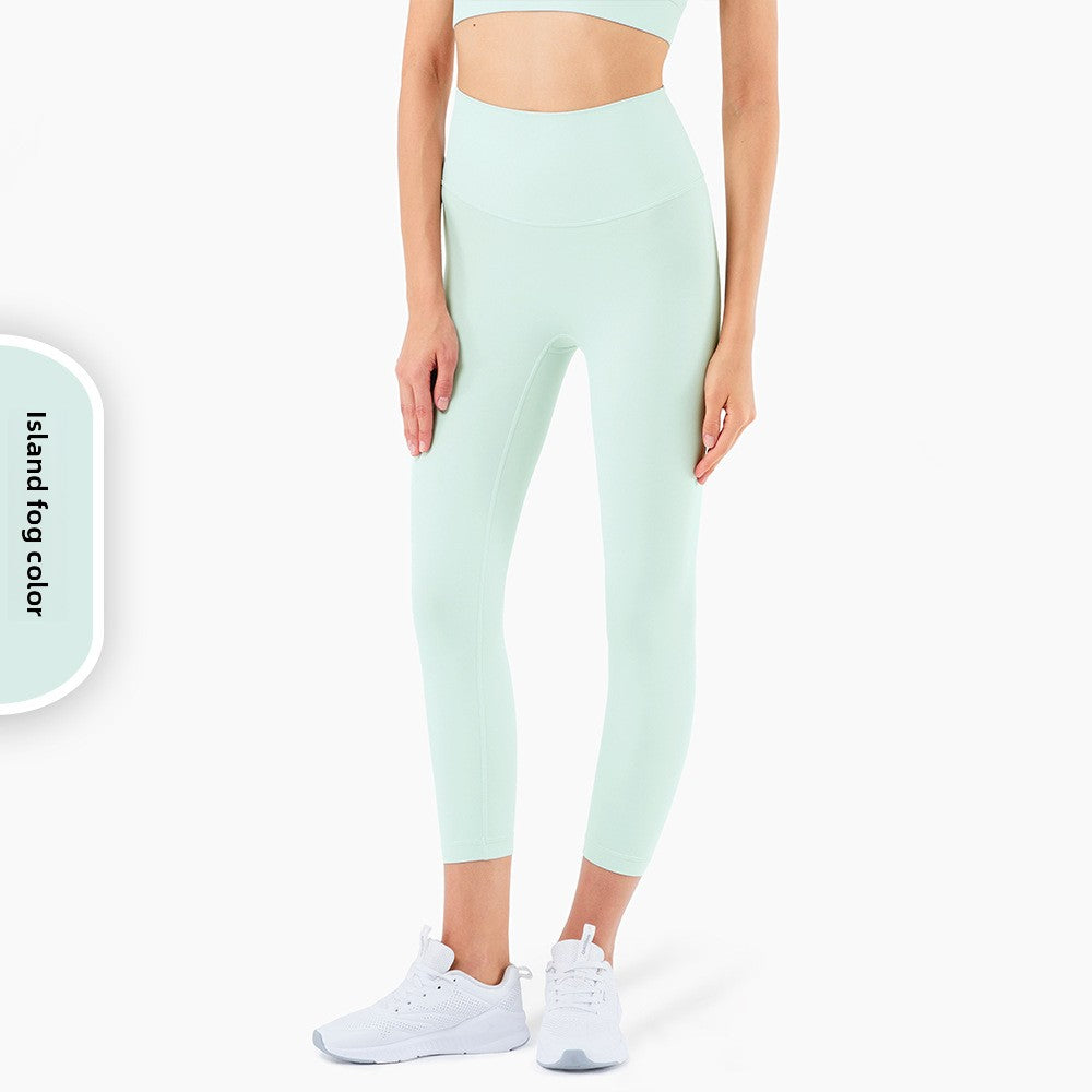 Women's yoga pants with high waist and abdominal support