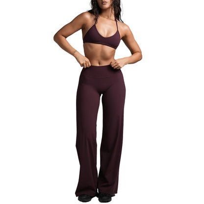 Women's Yoga Sports Bra and Pants Set