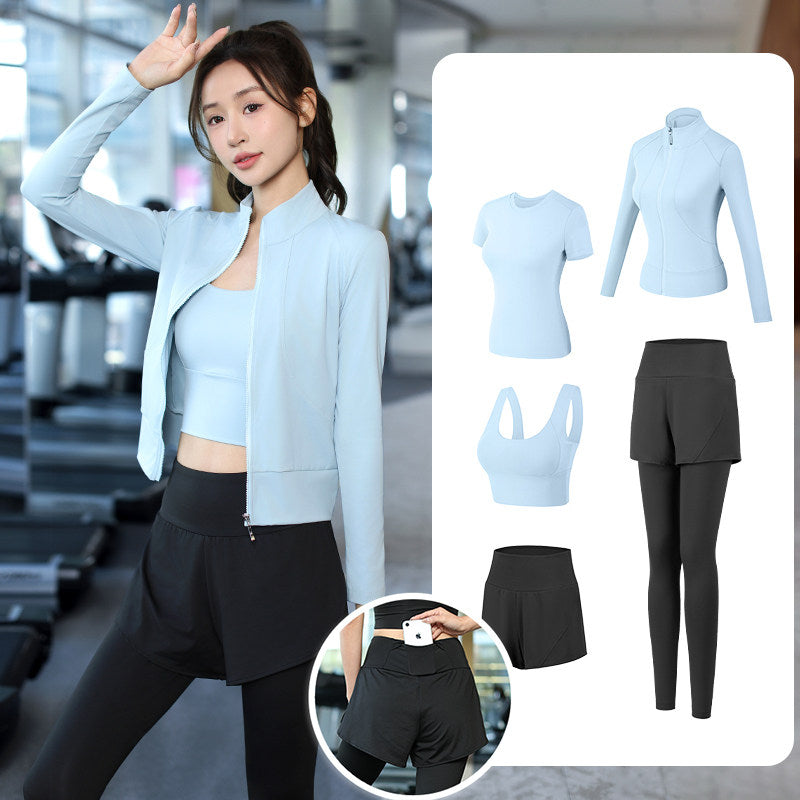 Women's Yoga Sportswear Set Quick-Dry Fitness Outfit