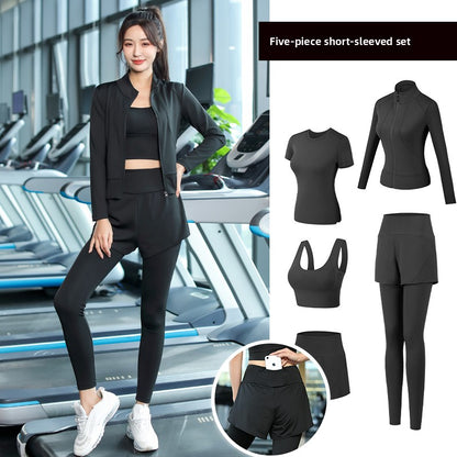 Women's Yoga Sportswear Set Quick-Dry Fitness Outfit