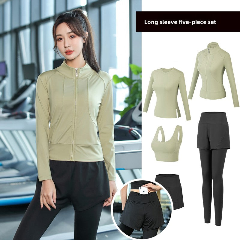 Women's Yoga Sportswear Set Quick-Dry Fitness Outfit