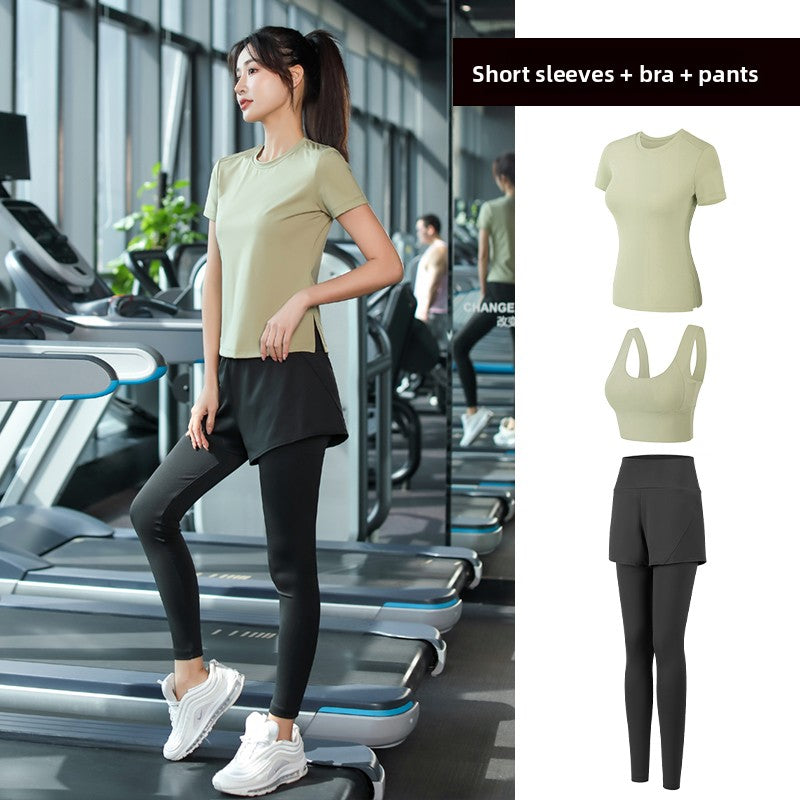Women's Yoga Sportswear Set Quick-Dry Fitness Outfit