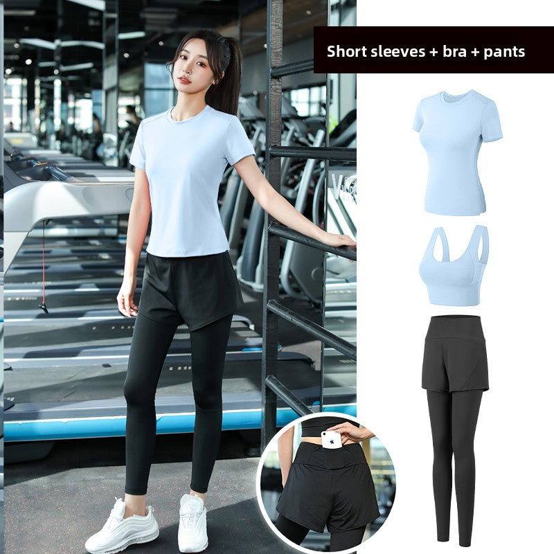 Women's Yoga Sportswear Set Quick-Dry Fitness Outfit