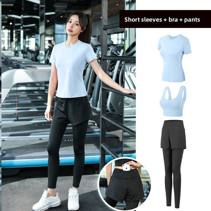 Women's Yoga Sportswear Set Quick-Dry Fitness Outfit