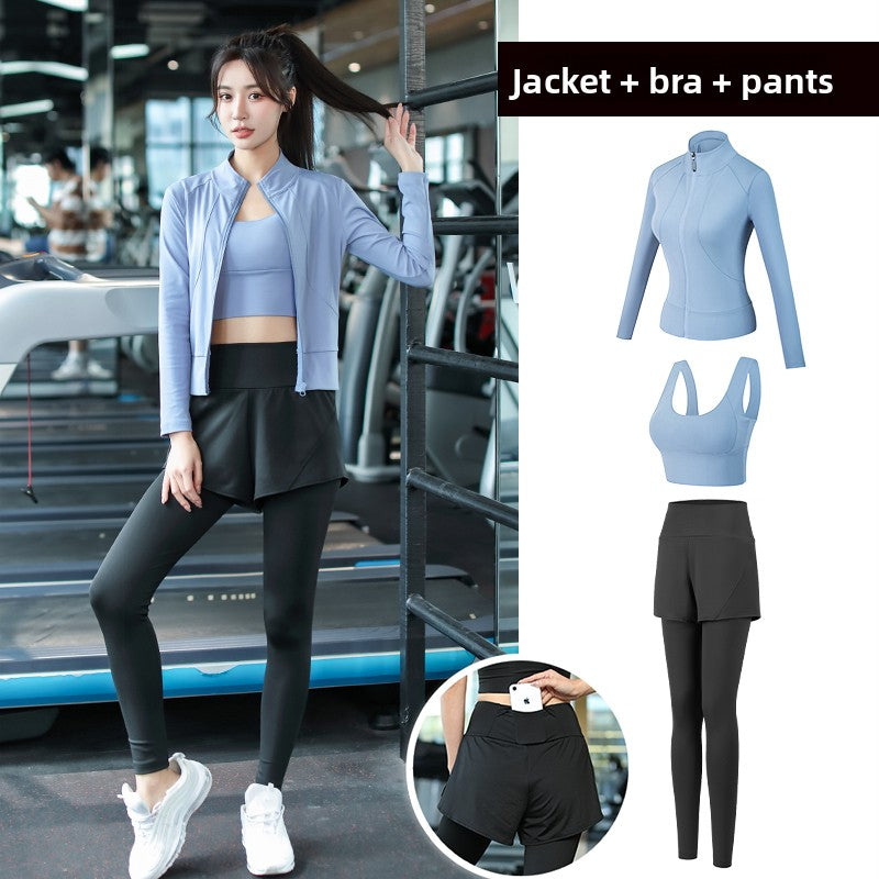 Women's Yoga Sportswear Set Quick-Dry Fitness Outfit