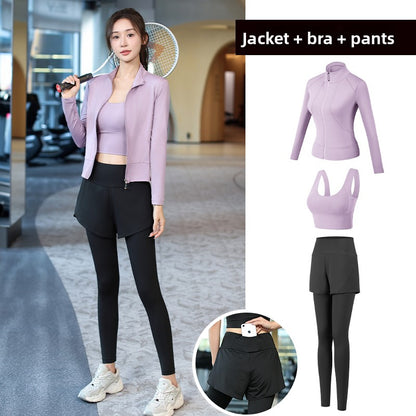 Women's Yoga Sportswear Set Quick-Dry Fitness Outfit