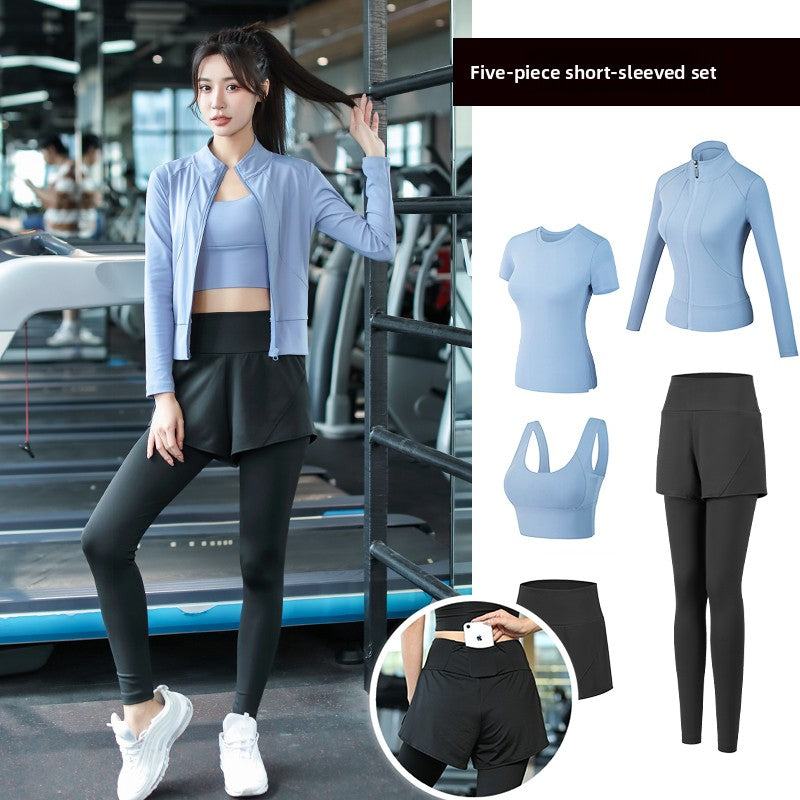 Women's Yoga Sportswear Set Quick-Dry Fitness Outfit