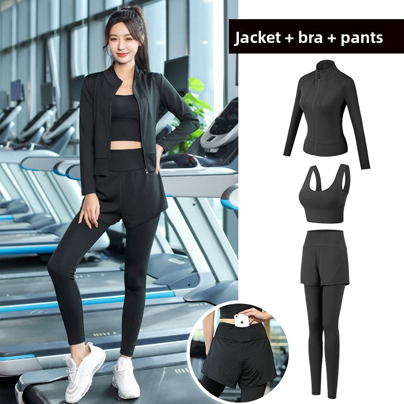 Women's Yoga Sportswear Set Quick-Dry Fitness Outfit