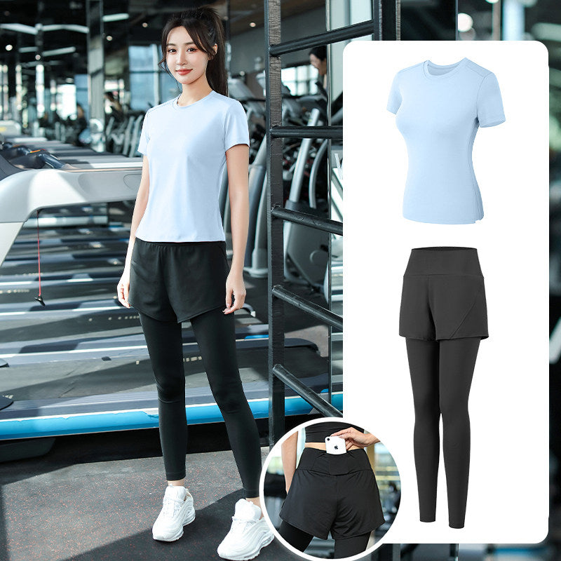Women's Yoga Sportswear Set Quick-Dry Fitness Outfit