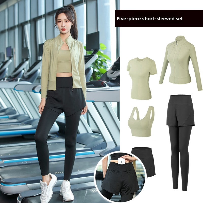 Women's Yoga Sportswear Set Quick-Dry Fitness Outfit
