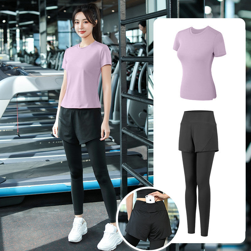 Women's Yoga Sportswear Set Quick-Dry Fitness Outfit