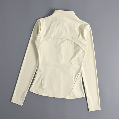Women's Zipper Yoga Running Jacket