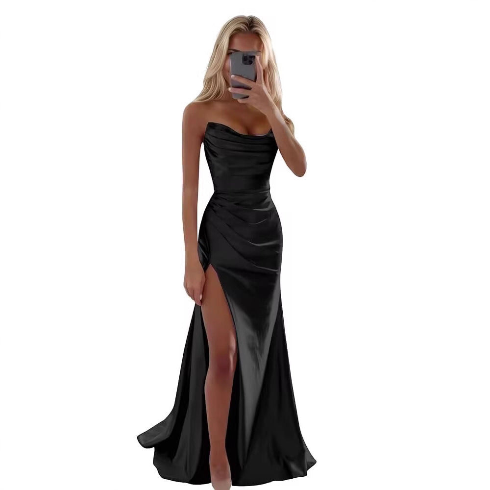 Women satin dress