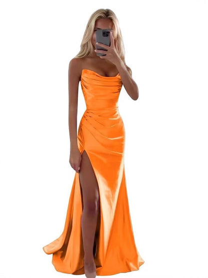 Women satin dress