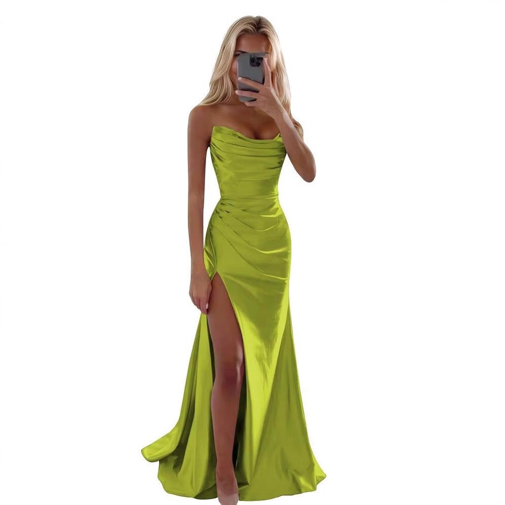 Women satin dress
