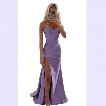 Women satin dress