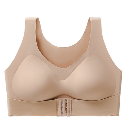 Women Seamless Wireless Lifting Bra Front Buckle Anti Sagging Bra