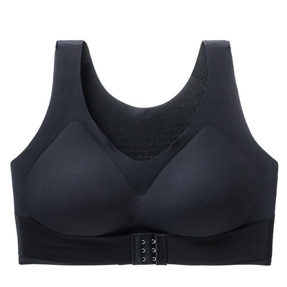 Women Seamless Wireless Lifting Bra Front Buckle Anti Sagging Bra