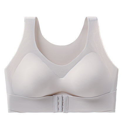 Women Seamless Wireless Lifting Bra Front Buckle Anti Sagging Bra