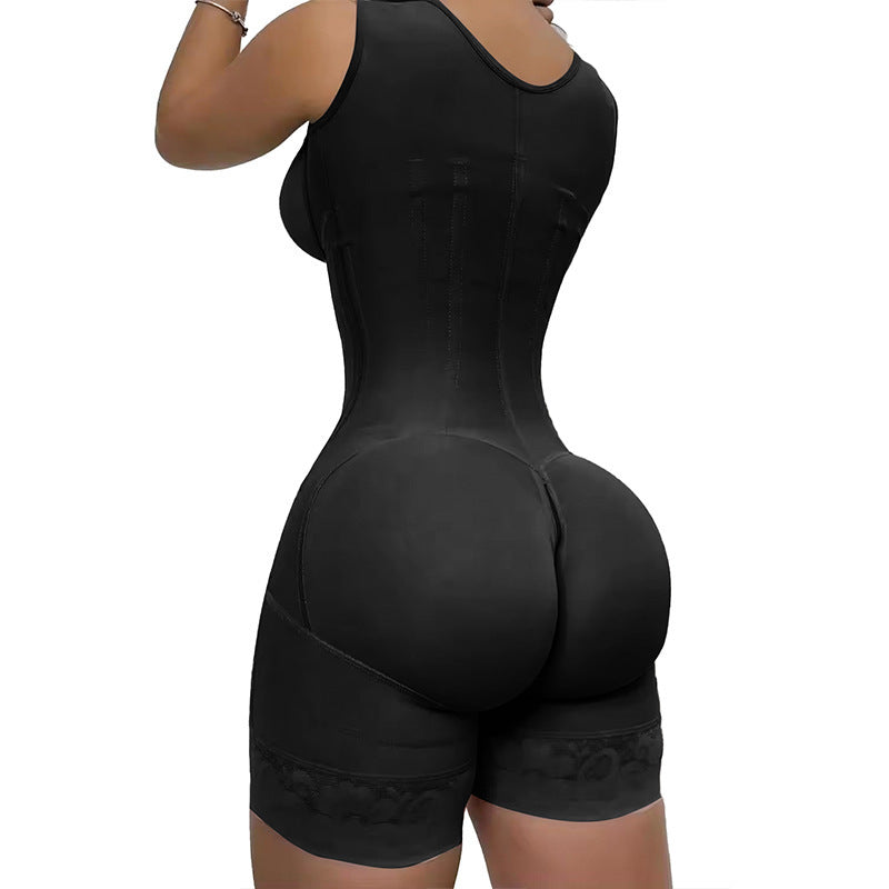 Women Shapewear Corset Steel Bones Waist Shaper