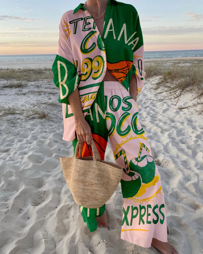women shirt set