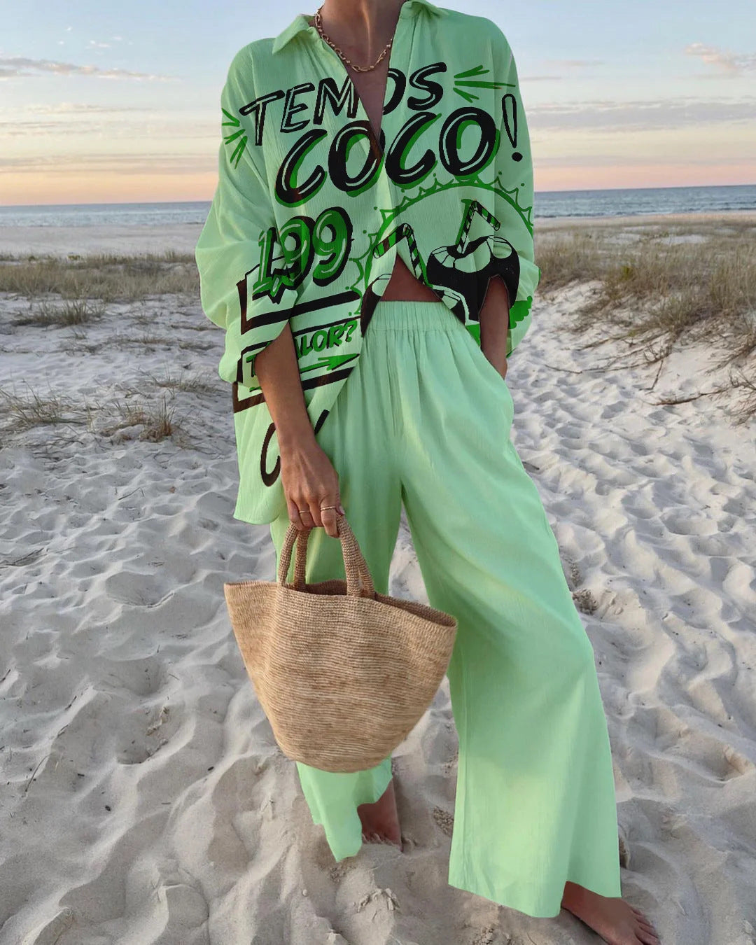 women shirt set