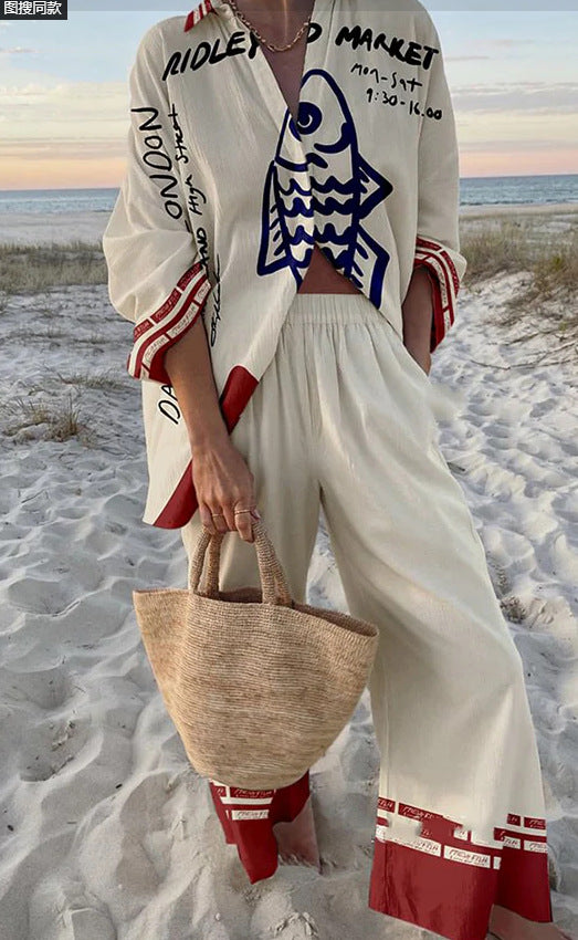 women shirt set