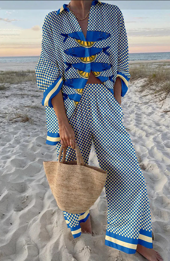 women shirt set
