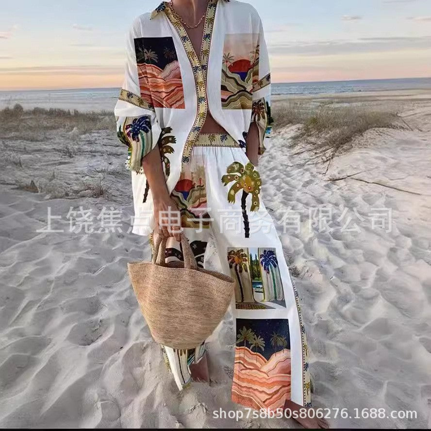 women shirt set
