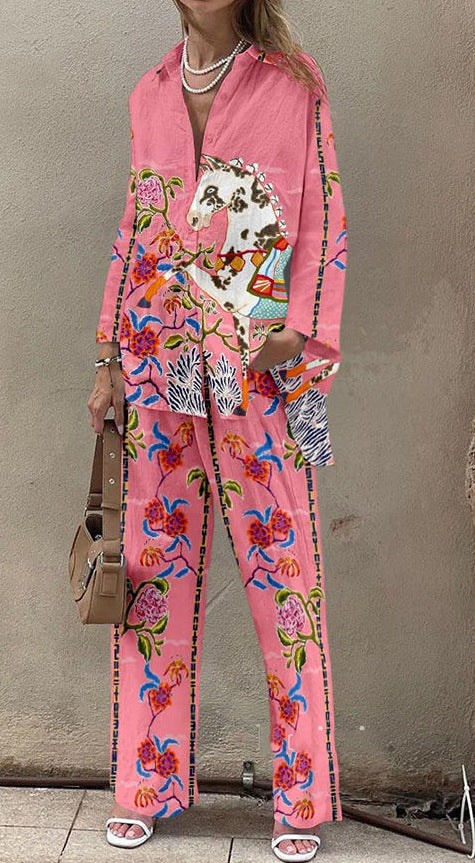 women shirt set