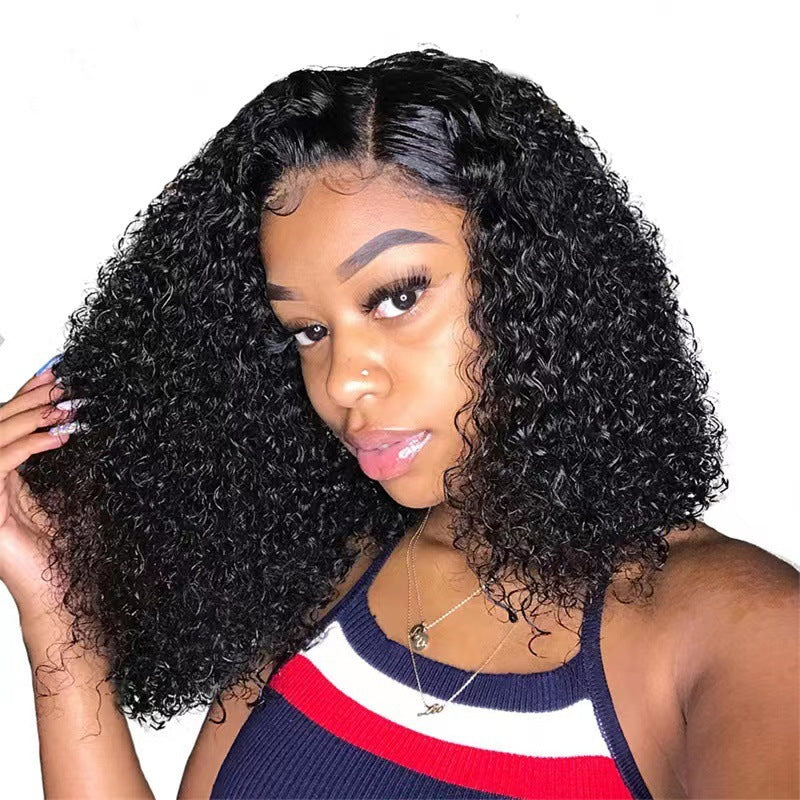 Women Short Curly Synthetic Wig