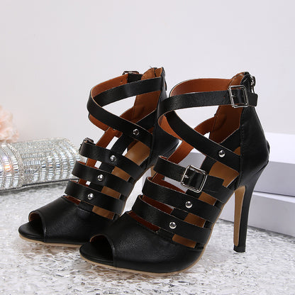 Women Stiletto High Heel Sandals
